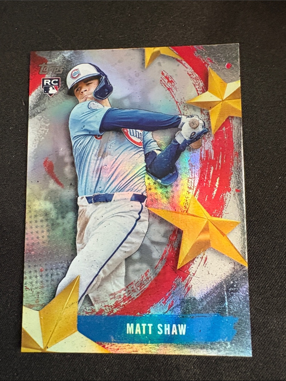 Topps Matt Shaw RC Stars of MLB Baseball Card